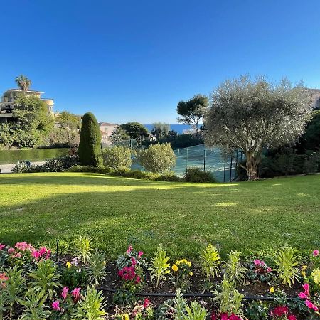 C012-Appartement Confortable Avec Piscine, Tennis Et Grand Parc カンヌ エクステリア 写真