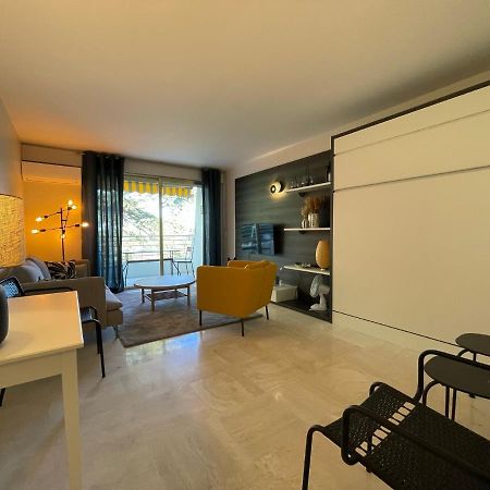 C012-Appartement Confortable Avec Piscine, Tennis Et Grand Parc カンヌ エクステリア 写真