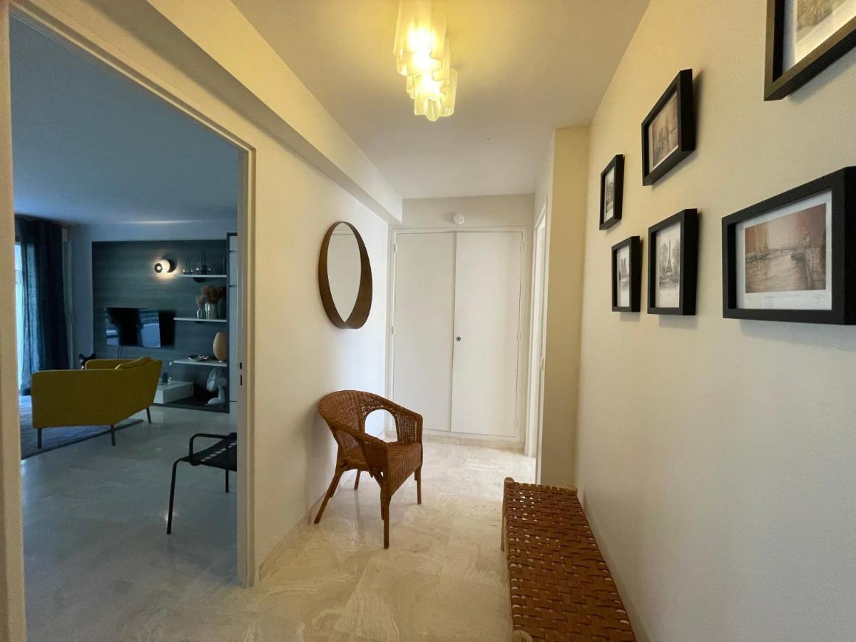 C012-Appartement Confortable Avec Piscine, Tennis Et Grand Parc カンヌ エクステリア 写真