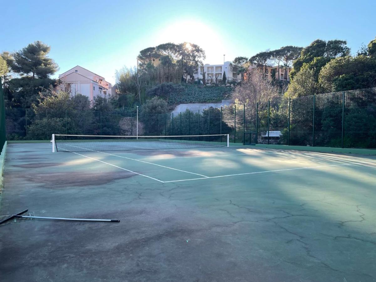C012-Appartement Confortable Avec Piscine, Tennis Et Grand Parc カンヌ エクステリア 写真