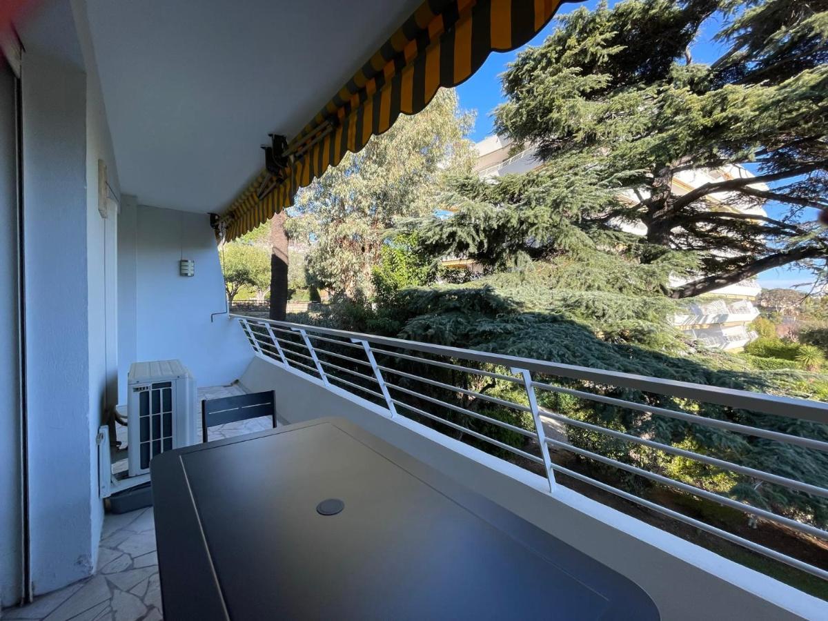 C012-Appartement Confortable Avec Piscine, Tennis Et Grand Parc カンヌ エクステリア 写真