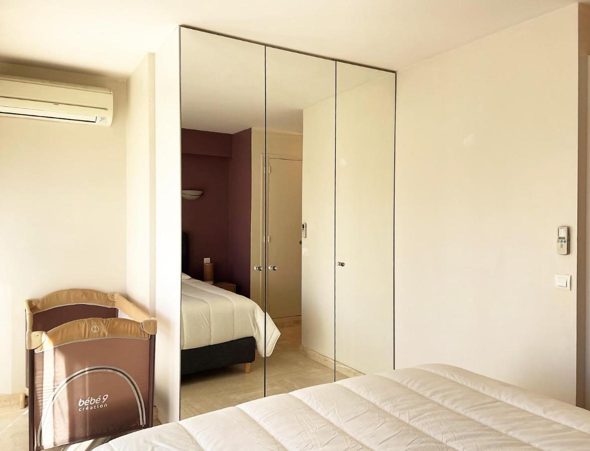 C012-Appartement Confortable Avec Piscine, Tennis Et Grand Parc カンヌ エクステリア 写真
