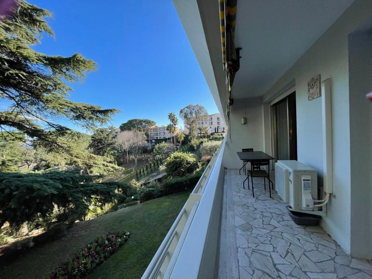 C012-Appartement Confortable Avec Piscine, Tennis Et Grand Parc カンヌ エクステリア 写真